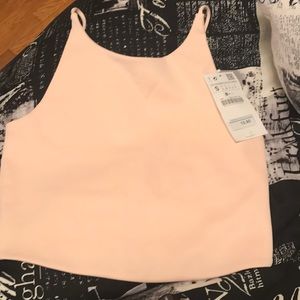Open midriff top from Zara